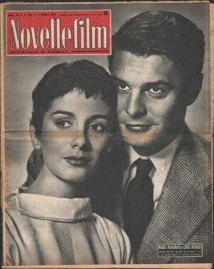 Rivista NOVELLEFILM Anno 1954 n. 354 ANNAMARIA PIETRANGELI, FRANCOIS GUERIN