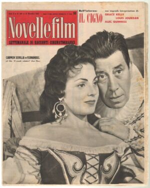 Rivista NOVELLEFILM Anno 1956 n. 469 - In copertina Carmen Sevilla e Fernandel