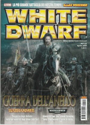 Rivista WHITE DWARF WD 122 Aprile 2009. Warhammer ed. Games Workshop