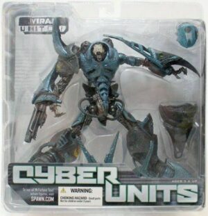 Spawn Cyber Units 001: Viral Blu. Action Figure cm 18. McFarlane Toys - Nuovo