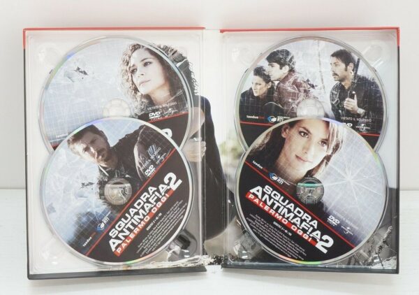 SQUADRA-ANTIMAFIA-PALERMO-OGGI-Stagione-2-n-4-DVD-ITA-con-Cofanetto-113907774492-2