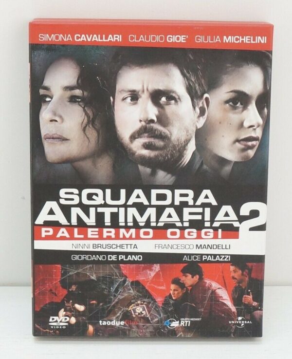 SQUADRA-ANTIMAFIA-PALERMO-OGGI-Stagione-2-n-4-DVD-ITA-con-Cofanetto-113907774492