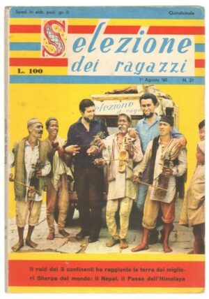 Selezione dei Ragazzi n. 21 del 1 Agosto 1960. Fabbri