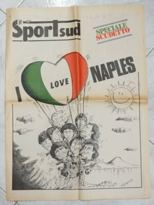 Sport Sud del 12 Maggio 1987 Napoli Speciale Scudetto. Sport Sud