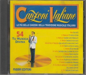 Tu musica divina - Canzoni Italiane vol. 54 - CD Audio - Versione da edicola