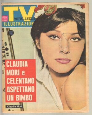 TV Sorrisi e Canzoni anno 1964 n. 46 - 16 Novembre in copertina Claudia Mori