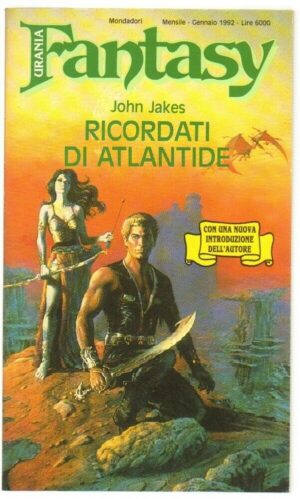 Urania Fantasy n. 44 RICORDATI DI ATLANTIDE di Jakes ed. Mondadori