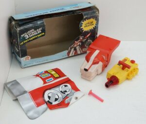 VOLTRON Wrist Blaster Battery Operated Lite-Up Weapon Incompleto. HG