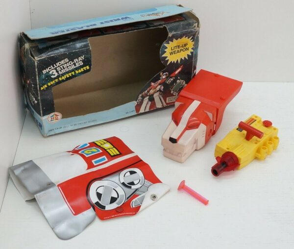 VOLTRON-Wrist-Blaster-Battery-Operated-Lite-Up-Weapon-Incompleto-HG-113711787552