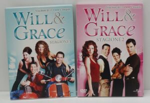 Will & Grace Stagione 1 e 2 Complete n. 10 DVD ITA in Cofanetto. Universal
