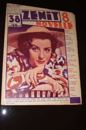 ZENIT (8 NOVELLE) anno VII N.38 rivista del 1936