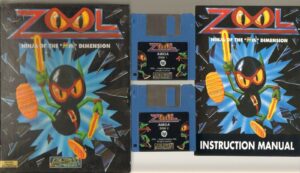 ZOOL n. 2 Floppy Videogioco AMIGA ITALIANO COMPLETO DI MANUALE Big Box