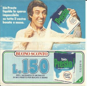 BIO PRESTO buono sconto del 1983 - Pubblicità/Advertising
