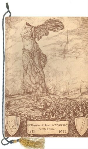 CALENDARIO 82° REGGIMENTO FANTERIA TORINO Anno 1972