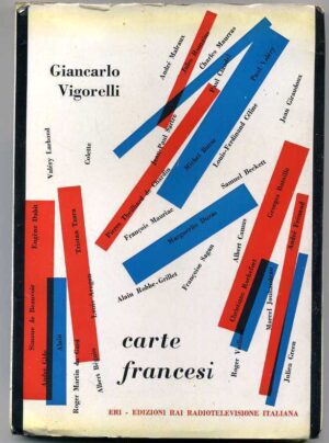 CARTE FRANCESI di Giancarlo Vigorelli ed. 1959 ERI