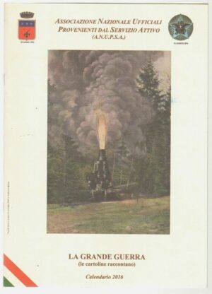 Calendario Associazione Nazionale Ufficiali Provenienti dal Servizio Attivo 2016