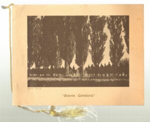 Calendario Genova Cavalleria Anno 1968 Con cordoncino originale