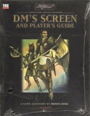 DM'S SCREEN AND PLAYER'S GUIDE ed. White Wolf WW16142  d20 System - Sealed