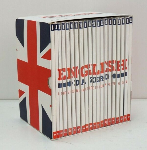 ENGLISH-DA-ZERO-Raccolta-Completa-n-20-DVD-Cofanetto-Editoriale-123888693383