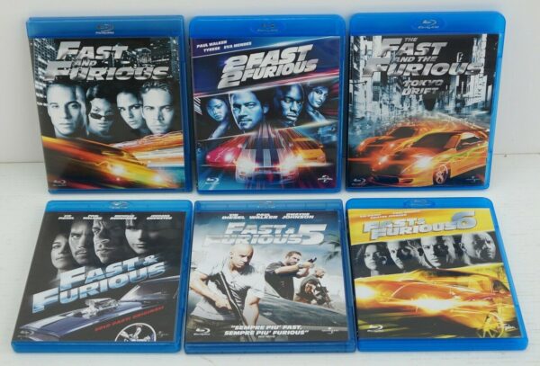 FAST-AND-FURIOUS-Film-1-6-BLU-RAY-DISCH-con-Vin-Diesel-Paul-Walker-113773550513