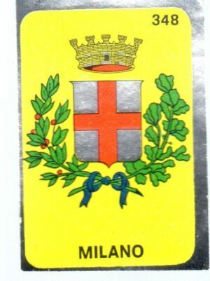 Figurina TUTTA ITALIA n.348 (Milano) Ed. Fol-Bo