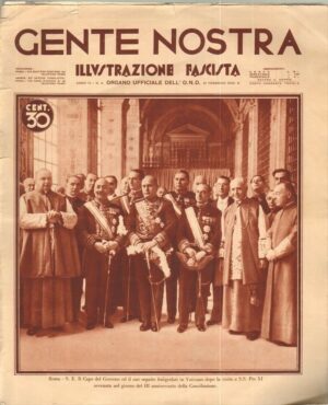 GENTE NOSTRA anno 1932 n. 8 del 21 Febbraio