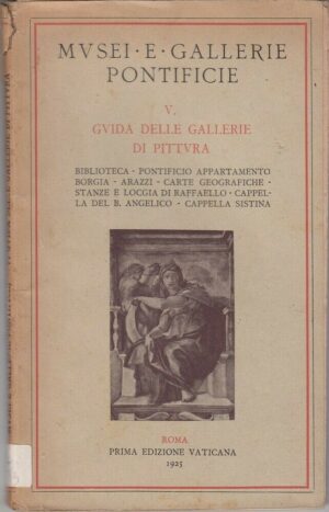 Guida alle gallerie di pittura di AA. VV. ed. Vaticana (1925)