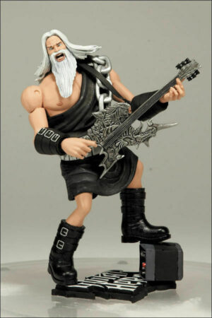 GUITAR HERO. God of Rock. Toga Nera - Action Figure McFarlane NEW McFarlane Toys