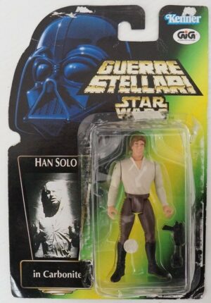 HAN SOLO IN CARBONITE. Senza base in Carbonite Guerre Stellari Action figure GIG