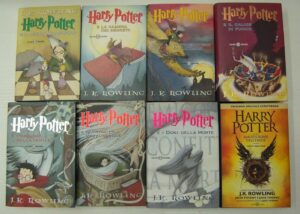 HARRY POTTER di Rowling  Saga completa + Opera Teatrale 8 VOLUMI CARTONATI