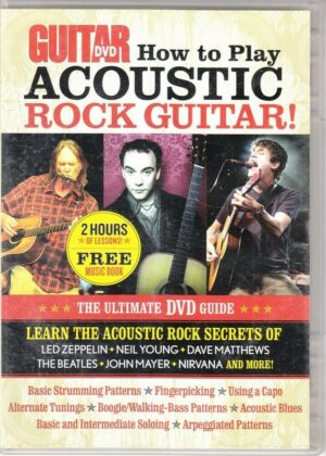 HOW TO PLAY ACOUSTIC ROCK GUITAR! The Ultimate DVD Guide by Andy Aledort
