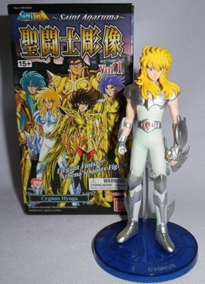 I CAVALIERI DELLO ZODIACO vol. 1: CYGNUS HYOGA Action figure Bandai GASHAPON Ban