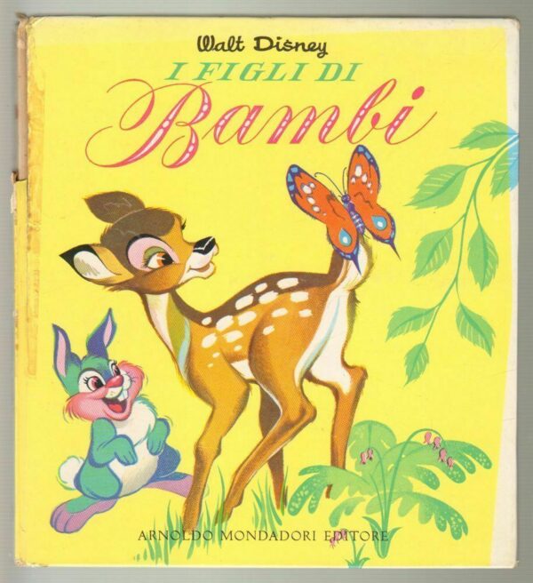 I-FIGLI-DI-BAMBI-di-Walt-Disney-1-ed-Mondadori-1960-122702081533
