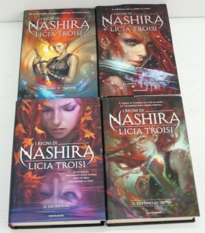 I REGNI DI NASHIRA Saga Completa 4 Volumi di Licia Troisi ed. Mondadori