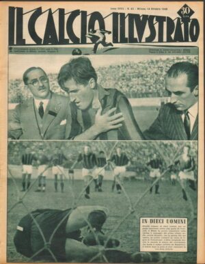 Il Calcio Illustrato n. 43 del 14 Ottobre 1948 ed. Chiba