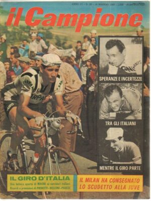 IL CAMPIONE anno 1960 n. 20 del 16 Maggio Il Giro d'Italia
