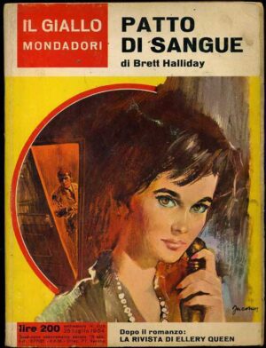 Il Giallo Mondadori Settimanale n.808 PATTO DI SANGUE di Brett Halliday