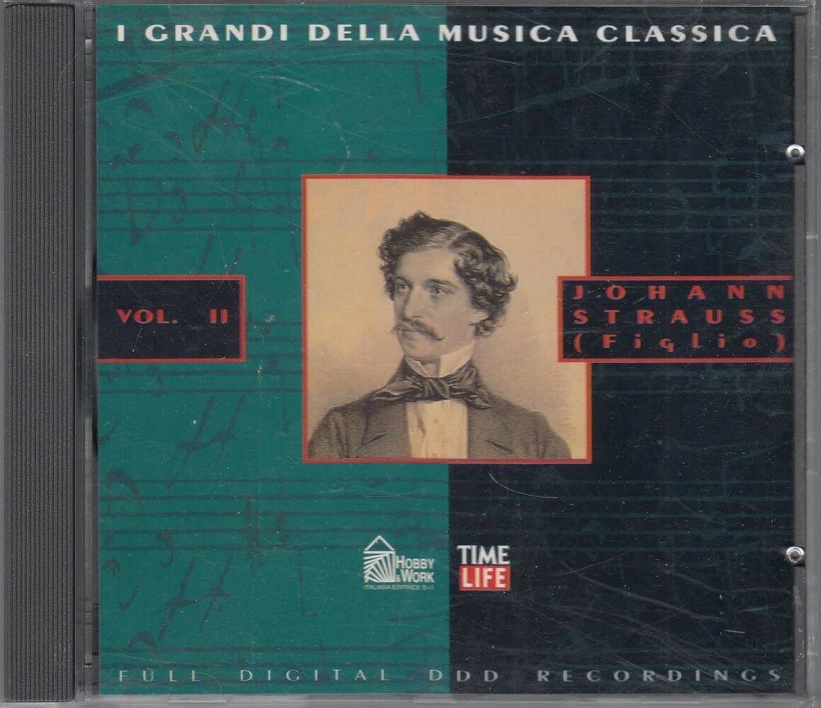 JOHANN STRAUSS (Figlio) Vol II I grandi della Musica Classica CD Audio Musicale