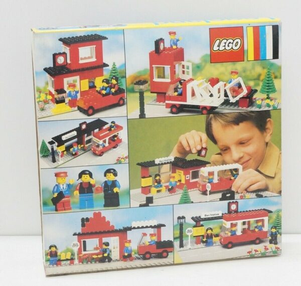 LEGO-System-379-STAZIONE-DEGLI-AUTOBUS-Completo-con-Istruzioni-124083339373-3