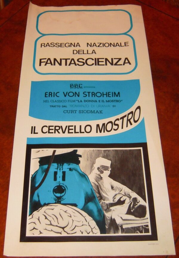 Locandina-IL-CERVELLO-MOSTRO-di-George-Sherman-1944-ediz-Italiana-anni-70-111515367293