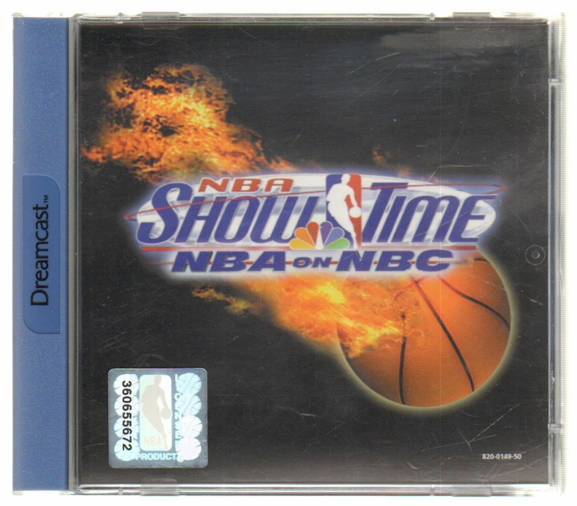 NBA SHOW TIME NBA ON NBC Videogioco Dreamcast PAL EU COMPLETO DI MANUALE