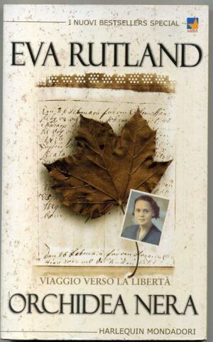 ORCHIDEA NERA di Eva Rutland ed. Mondadori