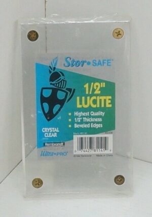 PLACCA PORTA CARD Stor Safe Crystal Clear Rembrandt art. 402436