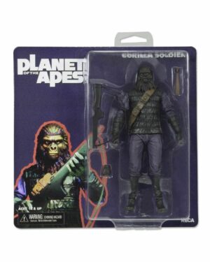 Planet of the Apes: GORILLA SOLDIER. Il Pianeta delle Scimmie. Action Figure cm 18. Nuovo
