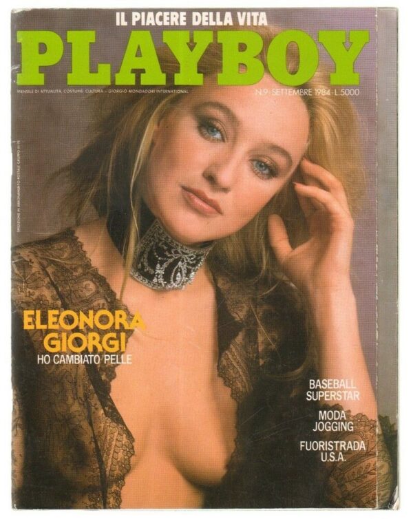 PLAYBOY-ed-Italiana-Anno-1984-n-9-Settembre-ELEONORA-GIORGI-CON-POSTER-123022790713