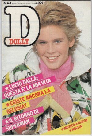 Rivista DOLLY Anno 1981 n.118. Superman Cristopher Reeve poster Donna Summer