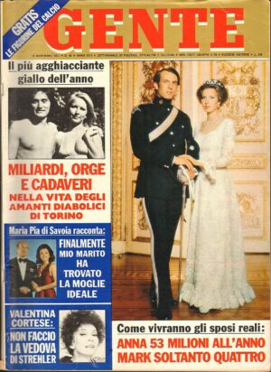 Rivista GENTE Anno 1973 n.46. TARYN POWER, ....  - B10