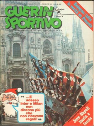 Rivista GUERIN SPORTIVO n. 52 del 24-30 Dicembre 1975 Intervista ad Agostini