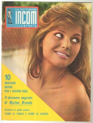 Rivista INCOM Anno 1960 n. 32 dell'11 Agosto - In copertina Claudia Cardinale