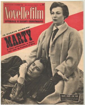 Rivista NOVELLEFILM Anno 1955 n. 403 -In copertina Philippe Lemaire e Dany Robin